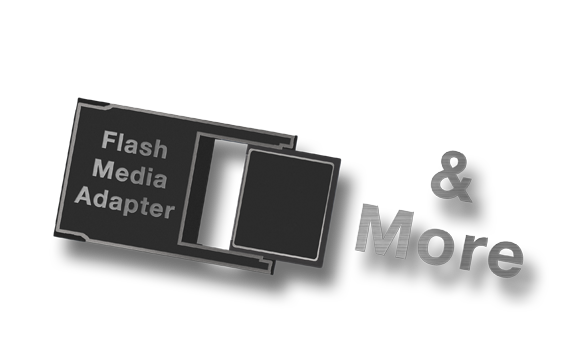 Produkt Bild Flash Media Adapter und mehr