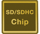 SD/SDHC Chip Gold für High-End Anwendungen