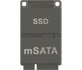 Solid State Disk (SSD) mSATA Modul Silber für Mid-Range Anwendungen